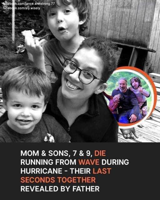 North Carolina Mother, Fiancé, and Her Two Young Sons Die While Fleeing Hurricane..