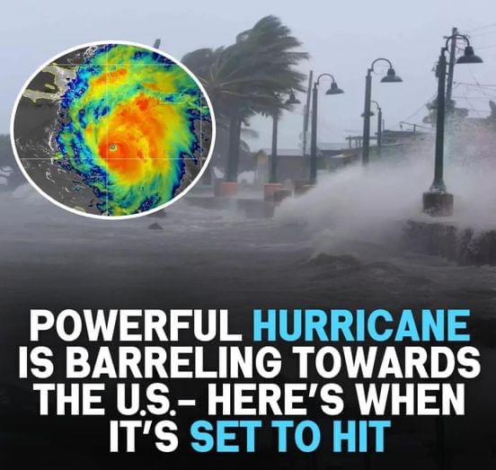 Hurricane Rafael set to hit the US – check the projected path!