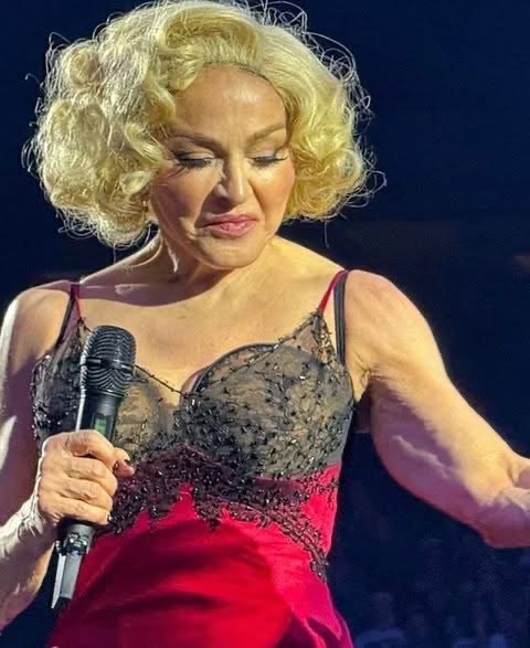 Fans left in shock at Madonna’s new look during recent concert