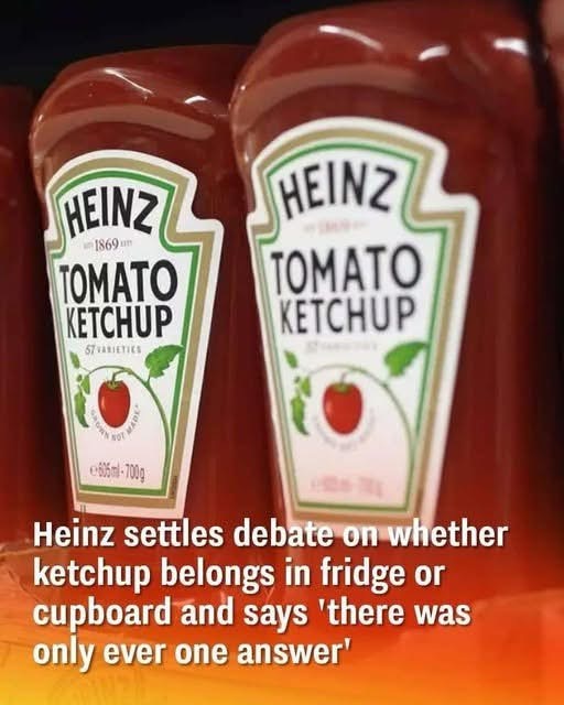 It’s time to ketchup with the times
