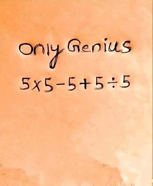 Only Geniuses Can Solve This Math Puzzle in 10 Seconds