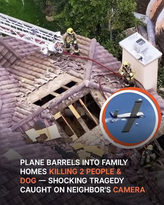 2 People & Dog Dead After Small Plane Crashes in Simi Valley Neighborhood