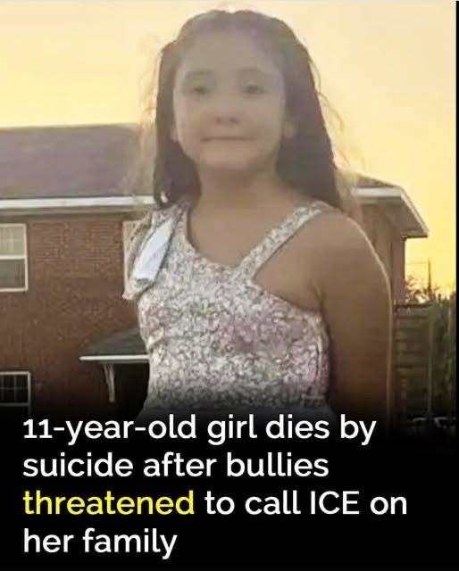 11-year-old dies by suicide after ICE threats from bullies