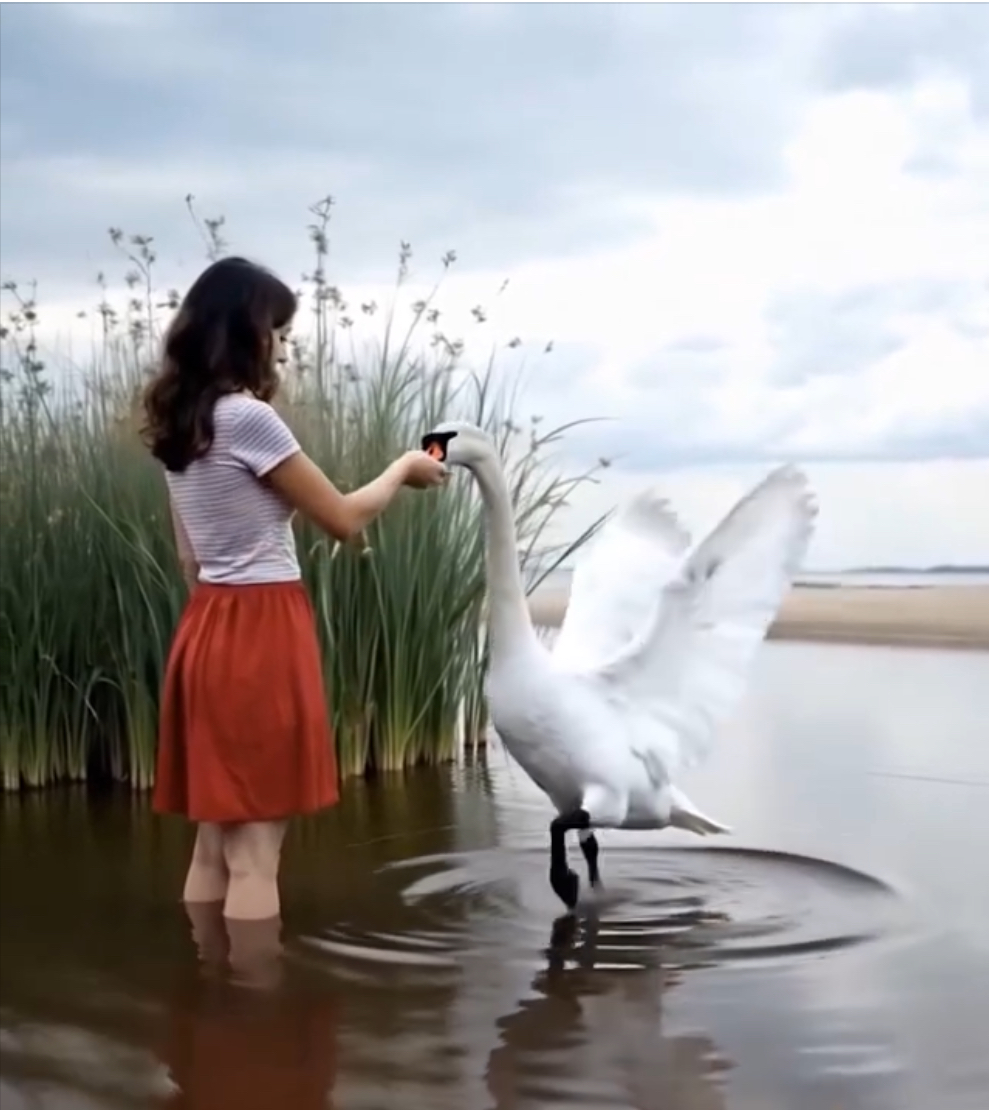 She Saved an Injured Swan! But What Happened Next Blew Her Mind…