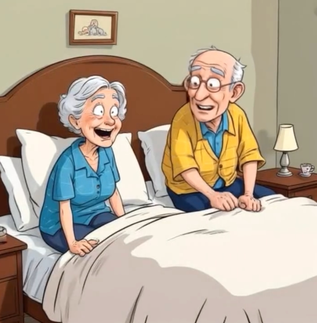 When Playtime Turned Too Serious for the Old Couple