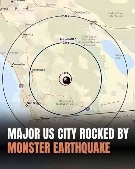 Powerful earthquake strikes San Diego – Locals recount scenes of utter chaos