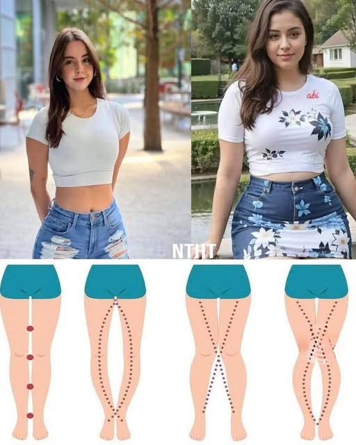 The separation between a woman’s legs means that she is… See more