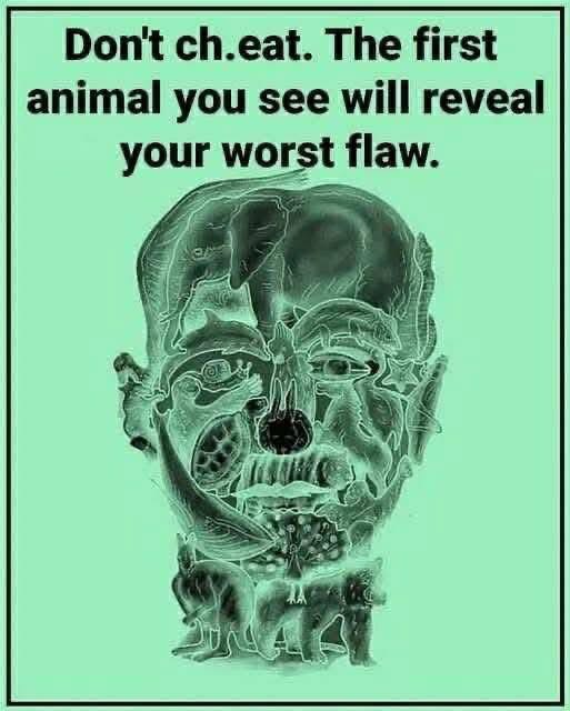 The first animal you spot in this visual reveals your ‘worst flaw’