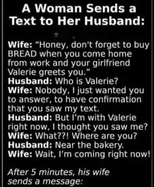 When a Simple Bread Reminder Turns into an Unexpected Plot Twist!