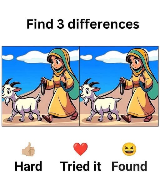 Let’s See How Quickly You Can Find the Differences!