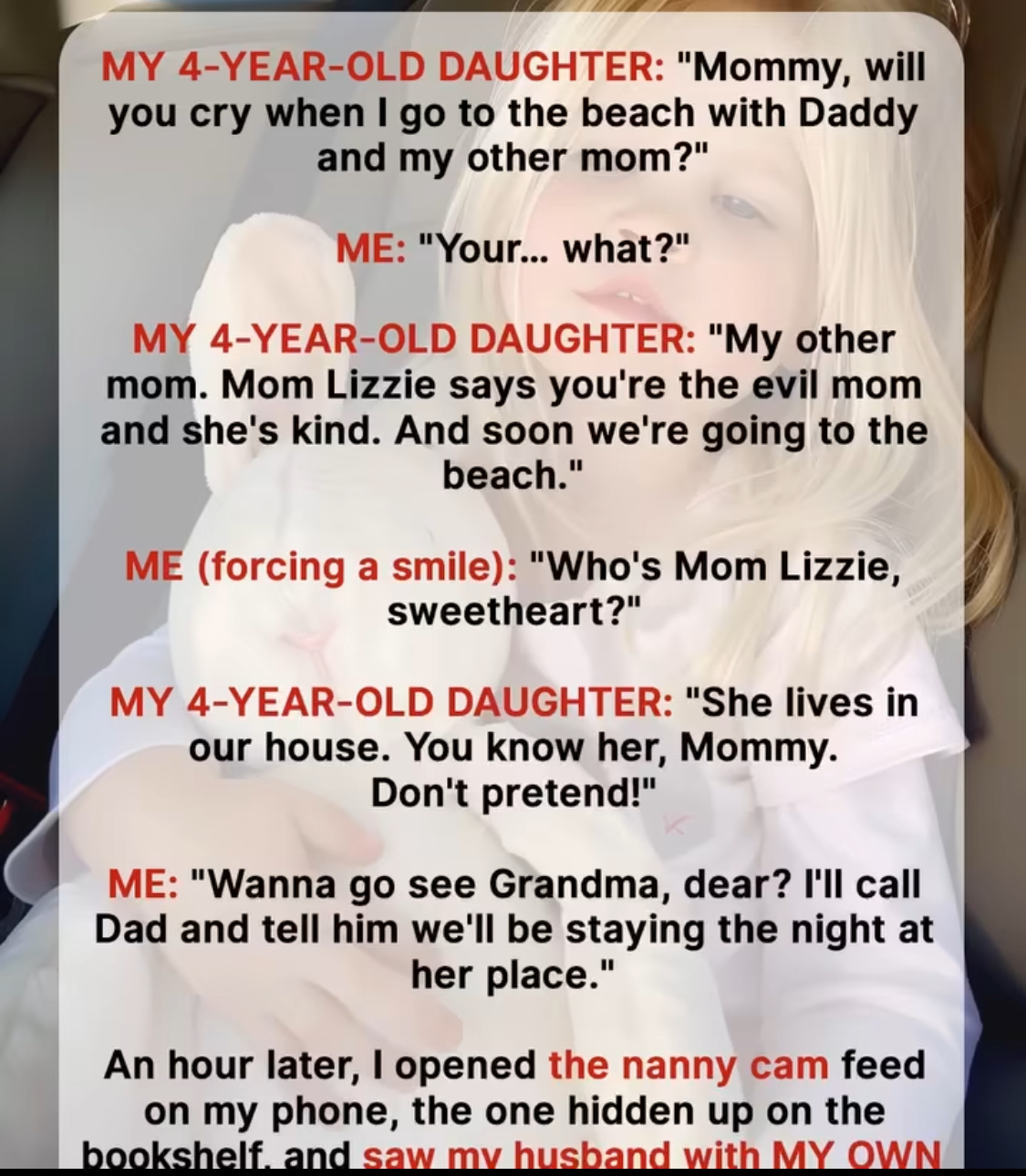 My Daughter Mentioned Her ‘Other Mom and Dad’—I Wasn’t Ready for What Came Next
