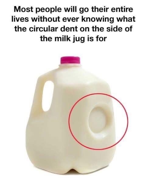 What the Circular Dent Is For