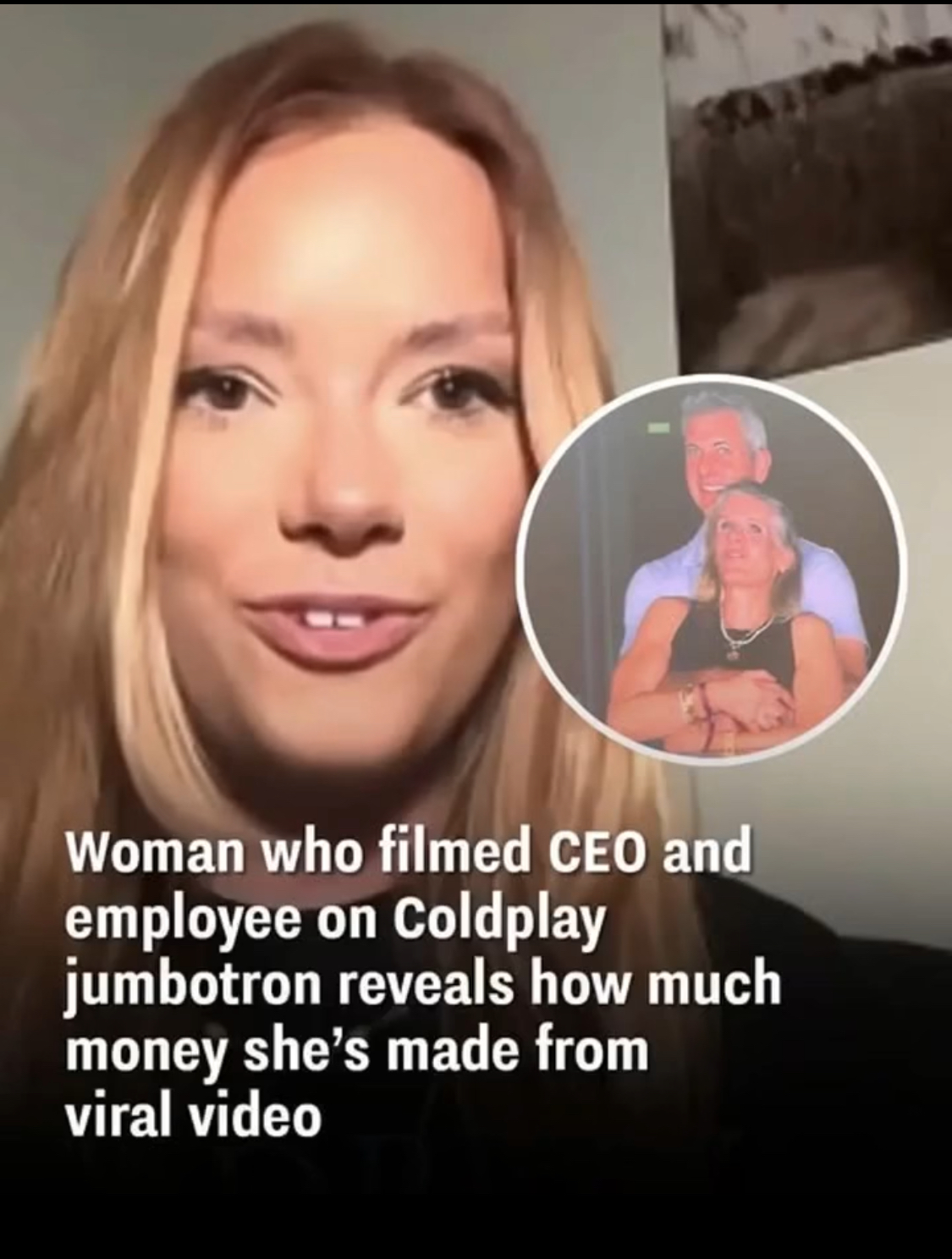 Woman Who Filmed Viral Coldplay Cuddle Reveals If She Made Money