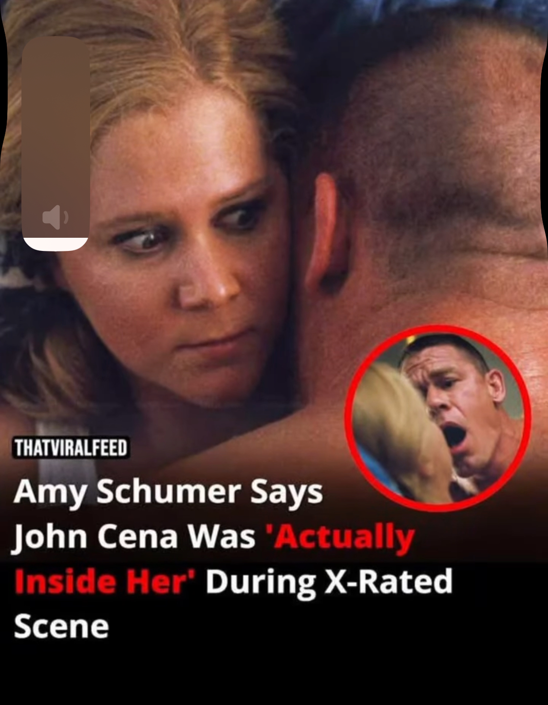Amy Schumer Says John Cena Was ‘Actually Inside Her’ During X-Rated Scene