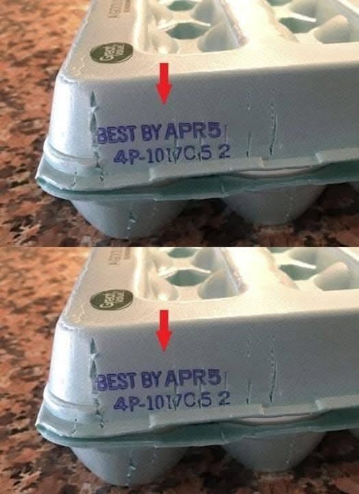 Pay attention to this date from now on. It’s not an ordinary expiration date. After working for years and years in grocery stores, I see that most people just randomly buy eggs without really noticing this detail