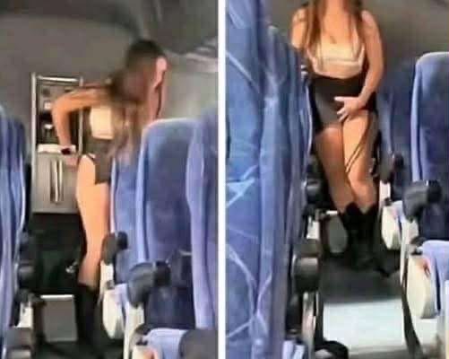 This girl was caught in mid-flight having rela… See More