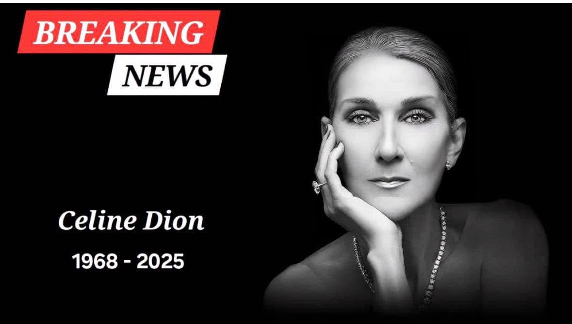 The family announced the sad news of legend singer celine dion farewell in tears